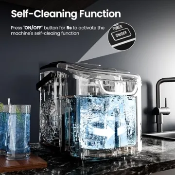 Antarctic Star Pro-Grade Ice Maker - Ice in 6 Mins