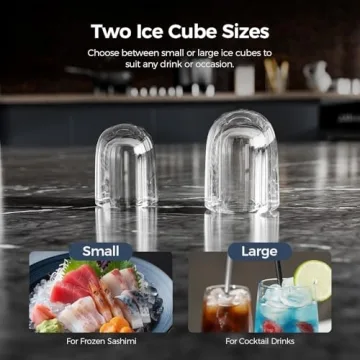 Antarctic Star Pro-Grade Ice Maker - Ice in 6 Mins