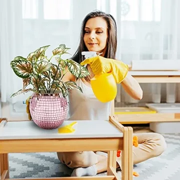 Fleek Decor Disco Ball Planter - Self-Watering & Stylish