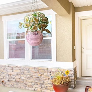 Fleek Decor Disco Ball Planter - Self-Watering & Stylish