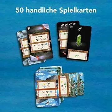 Engaging Card Game - Palm Island for 1-2 Players