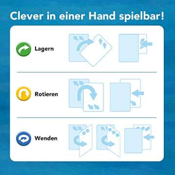 Engaging Card Game - Palm Island for 1-2 Players