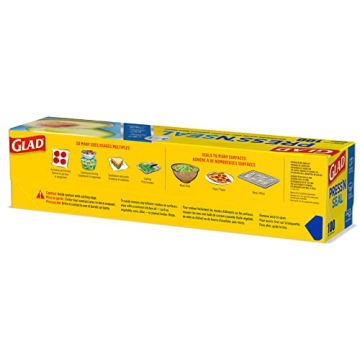Glad Press'n Seal Food Wrap 100 Sq Ft Roll Pack of 3