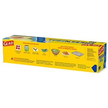 Glad Press'n Seal Food Wrap 100 Sq Ft Roll Pack of 3