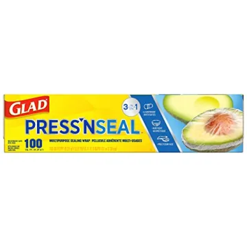 Glad Press'n Seal Food Wrap 100 Sq Ft Roll Pack of 3