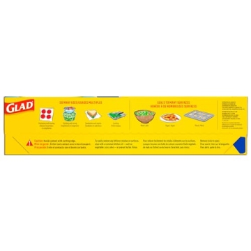 Glad Press'n Seal Food Wrap 100 Sq Ft Roll Pack of 3