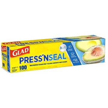 Glad Press'n Seal Food Wrap 100 Sq Ft Roll Pack of 3