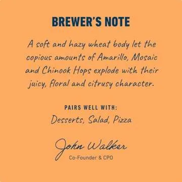 Athletic Brewing Company Craft Non-Alcoholic Beer - 12 Pack x 12 Fl Oz Cans - Free Wave Hazy IPA - Low-Calorie, Award Winning - Loaded with Amarillo, Citra, and Mosaic Hops