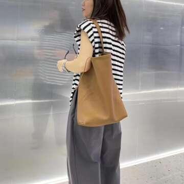 KAYNO Niupitot Women's Bag One Shoulder Large Capacity Shopping Bag Underarm Bag