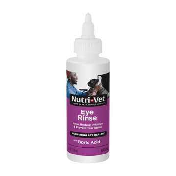 Nutri-Vet Eye Rinse for Dogs Gentle Formula 4 oz