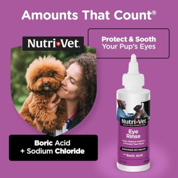 Nutri-Vet Eye Rinse for Dogs Gentle Formula 4 oz