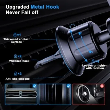 FBB Car Phone Holder - Secure 360° Rotation for All Phones