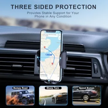 FBB Car Phone Holder - Secure 360° Rotation for All Phones