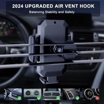 FBB Car Phone Holder - Secure 360° Rotation for All Phones
