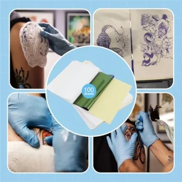Wireless Tattoo Stencil Printer Kit with 100 Papers