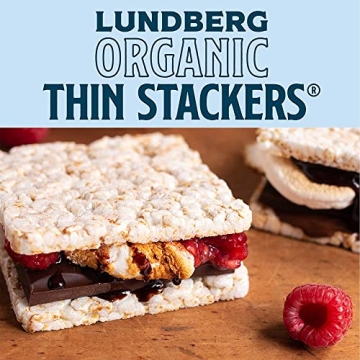 Lundberg Organic Thin Stackers Red Rice & Quinoa Rice Cakes