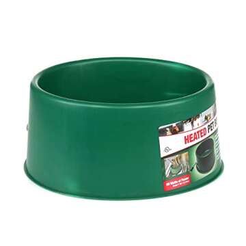 Farm Innovators Heated Pet Water Bowl - 1.5 Gallons, Durable