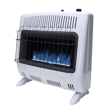 Mr. Heater F299730 Blue Flame 30,000 BTU Propane Heater - Perfect for Cold Rooms & Cabins