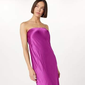 The Drop Women's Danica Strapless Midi Dress Wild Purple