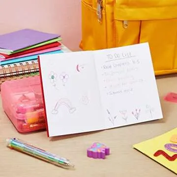 24 Pack Blank Books for Kids To Write Stories - A6 Colorful Notebooks Bulk - Unlined Travel Journals Scrapbooks for Students Sketching, Valentine's Day (4.3x5.5 in)