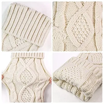 Knitted Christmas Stockings 18" Double-Sided for Decor