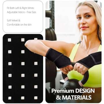 Supersred Infrared Light Wrist Wrap for Pain Relief