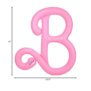 Barbie The Movie & FUNBOY Iconic B Inflatable Pool Float