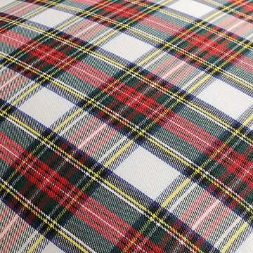 4TH Emotion Set of 2 Christmas Scottish Tartan Plaid Throw Pillow Covers Cushion Case Polyester for ...