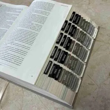 Thinkor Self-Adhesive Bible Tabs for Easy Organization