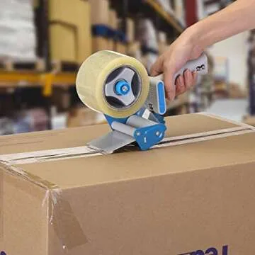 Mr. Pen- Tape Gun, Packing Tape Dispenser, 3 inch Core, Tape Dispenser Gun, 3 inch Tape Gun Dispenser, 3 inch Packing Tape Gun, Heavy Duty Tape Dispenser, Shipping Dispenser, Packaging Tape Dispenser