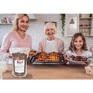 Sarahs Candy Factory Premium Coating Melting Wafers Milk Chocolate Baking Cocoa Lite in Bag, 5 Lbs For Cookies, Muffins, Cake Chocolate & Melted Choco