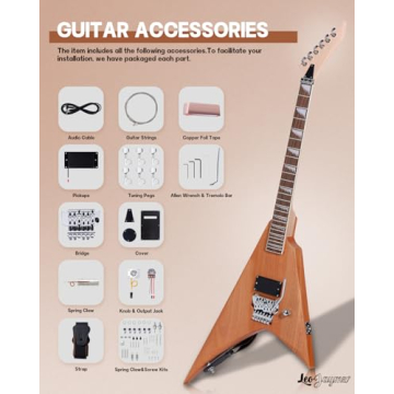 Leo Jaymz DIY Electric Guitar Kits - Mahogany Body & Neck