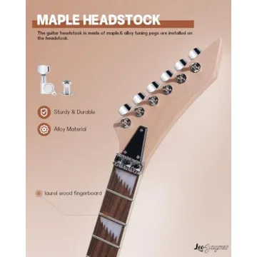 Leo Jaymz DIY Electric Guitar Kits - Mahogany Body & Neck