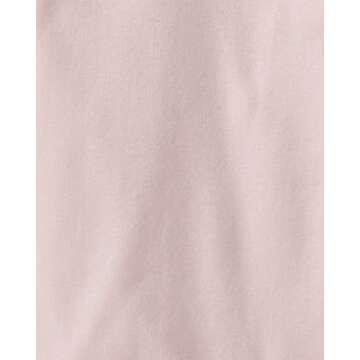 little planet by carter's unisex-baby 6-pack Organic Cotton Short-sleeve Rib Bodysuits, Pink Multi, 3 Months