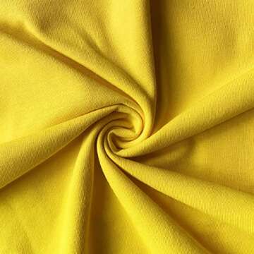 DANVOUY Womens O-Neck If My Mouth Doesn't Say It My Face Definitely Will T Shirt Yellow Small