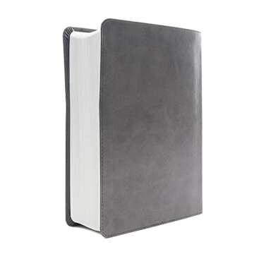 CSB He Reads Truth Bible, Smoke LeatherTouch, Black Letter, Wide Margins, Journaling Space, Study Tools, Reading Plans, Maps, Charts, Easy-to-Read Bible Serif Type