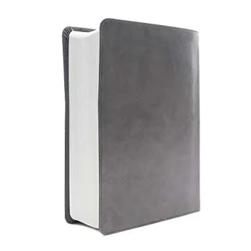 CSB He Reads Truth Bible, Smoke LeatherTouch, Black Letter, Wide Margins, Journaling Space, Study Tools, Reading Plans, Maps, Charts, Easy-to-Read Bible Serif Type