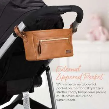 Itzy Ritzy Stylish Stroller Caddy for Busy Parents