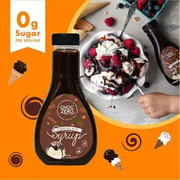 ChocZero's Sugar-Free Chocolate Syrup for Healthy Indulgence