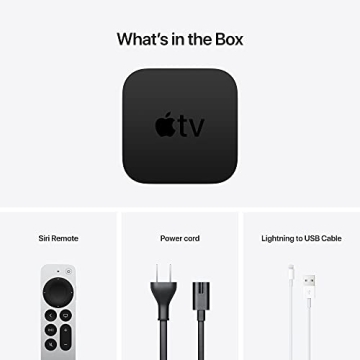 2021 Apple TV 4K 32GB Dolby Atmos A12 Bionic Chip