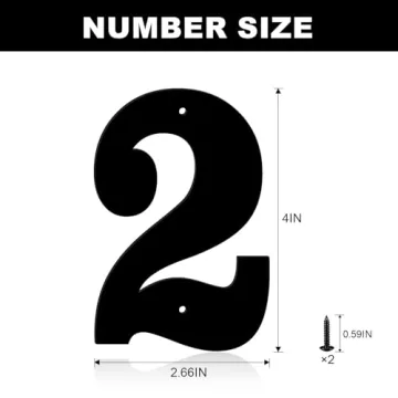 Elegant Metal House Numbers for Stunning Curb Appeal