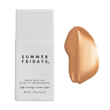 Summer Fridays Sheer Skin Tint - Lightweight Tinted Moisturizer with Natural Finish