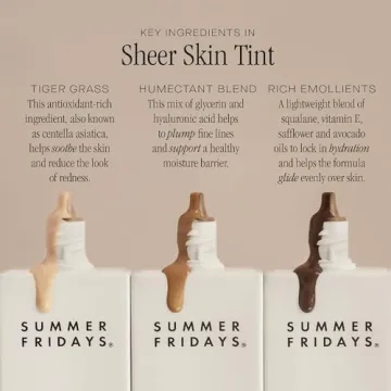 Summer Fridays Sheer Skin Tint - Lightweight Coverage Moisturizer