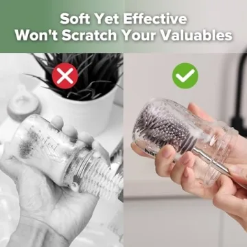 Haakaa Silicone Baby Bottle Cleaning Brush for Eco-Friendly Use