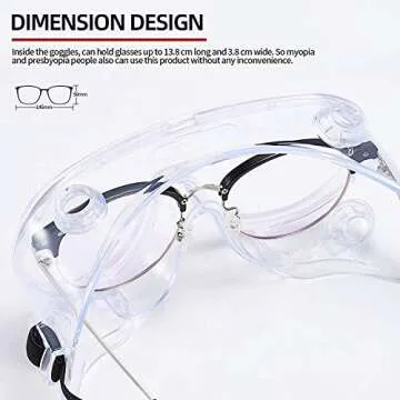 Anti Fog Safety Glasses Protective Goggles