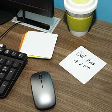 24 Dry Erase Magnets Set - Colorful Whiteboard Labels