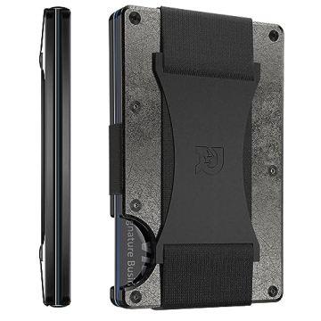 Ridge Wallet for Men - Slim Minimalist Wallet with RFID Technology