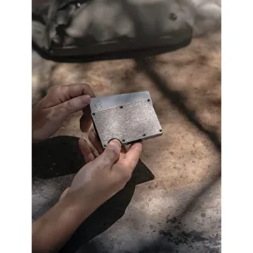 Ridge Wallet for Men - Slim RFID Front Pocket Wallet