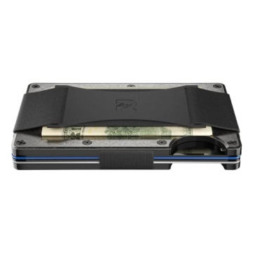 Ridge Wallet for Men - Slim RFID Front Pocket Wallet