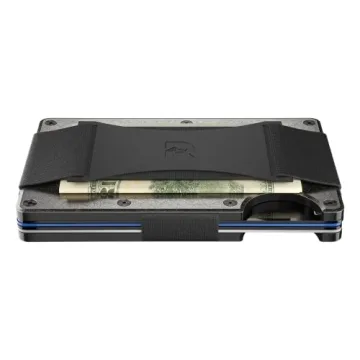 Ridge Wallet for Men - Slim RFID Front Pocket Wallet